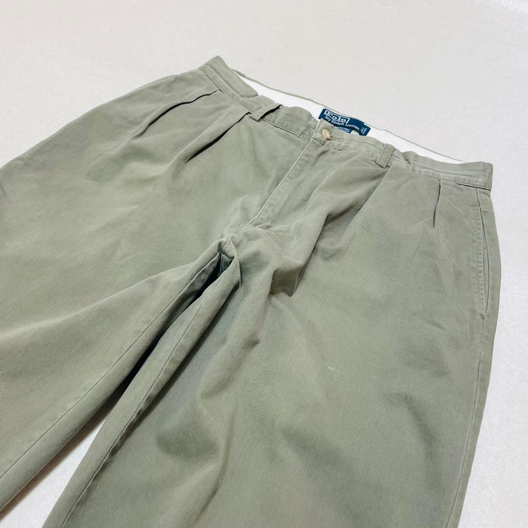 Polo by Ralph Lauren 90's 2タック チノ パンツ