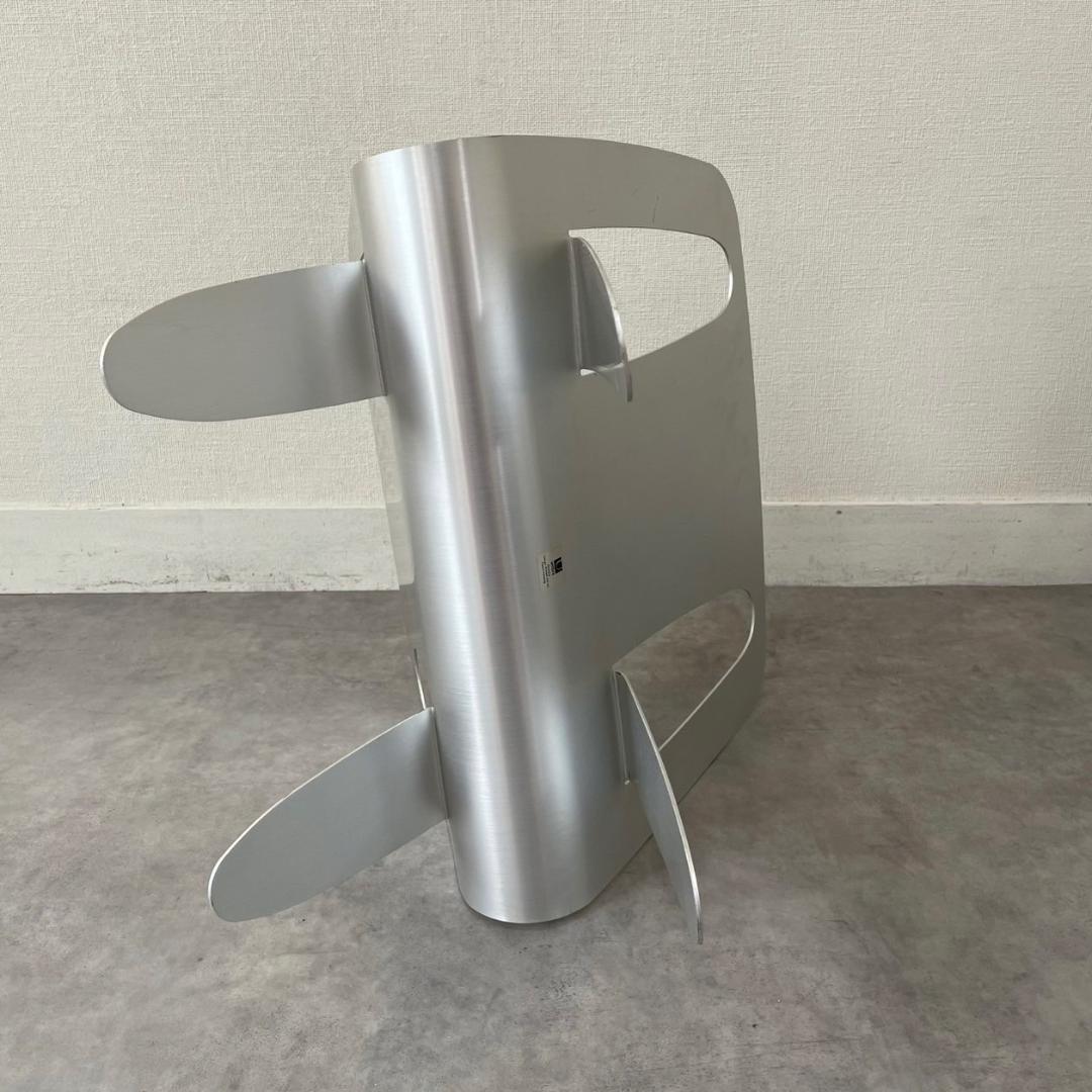 廃盤 80s Umbra アルミ製 マガジンラック William Harvey