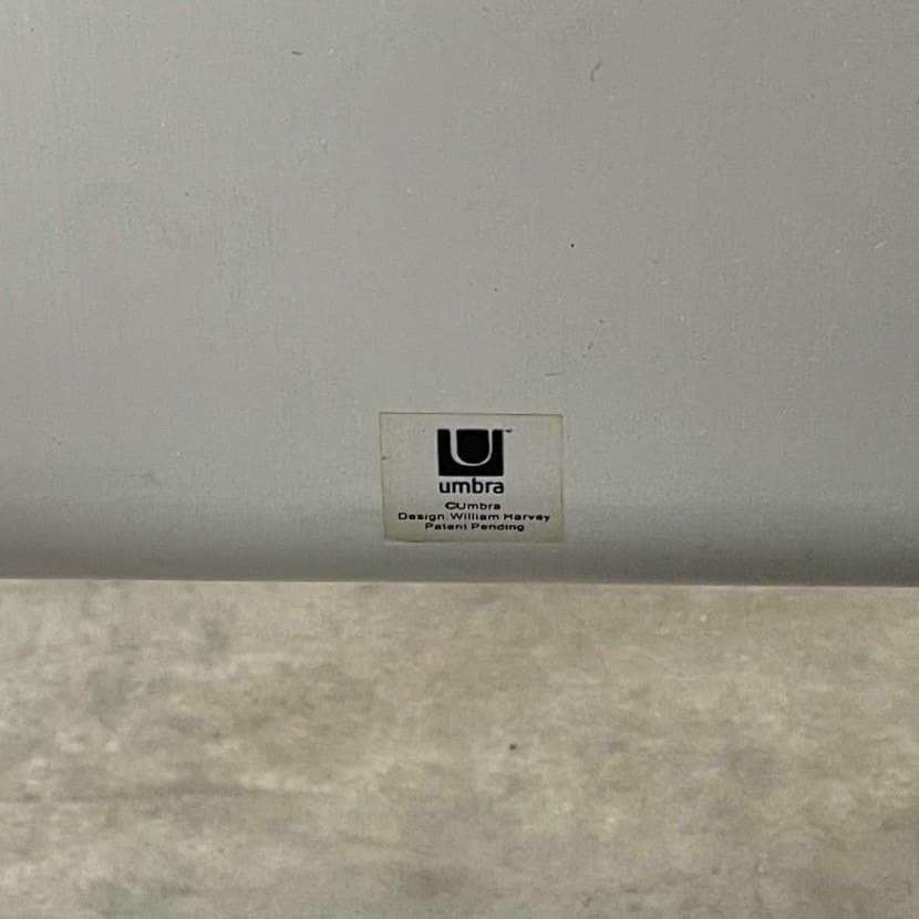 廃盤 80s Umbra アルミ製 マガジンラック William Harvey