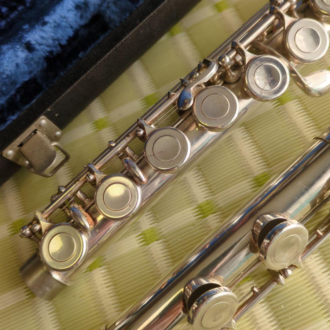 希少Paris Augusteフルート本体 ケース付き Parisの刻印