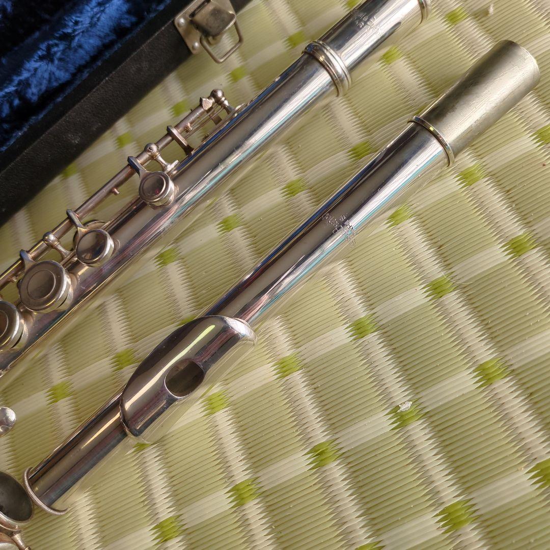 希少Paris Augusteフルート本体 ケース付き Parisの刻印