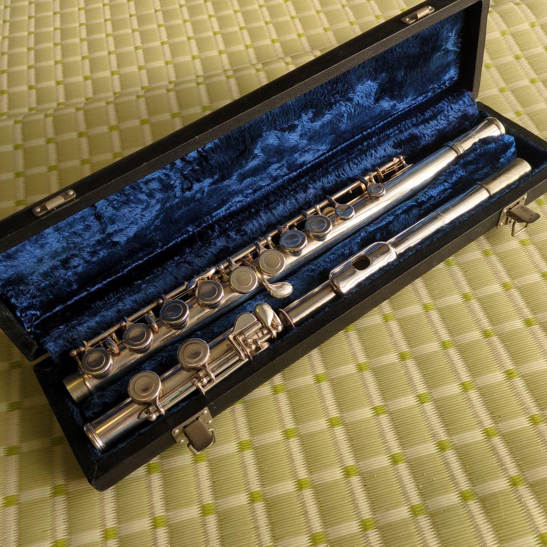 希少Paris Augusteフルート本体 ケース付き Parisの刻印