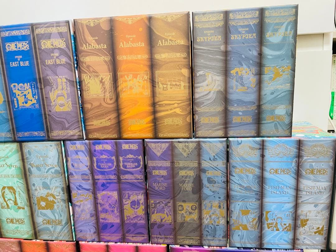 ONE PIECE 1〜106巻episode BOX 10箱セット