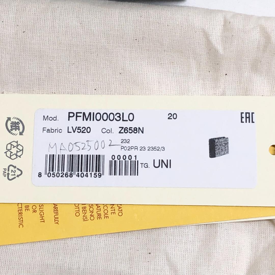 ○★新品未使用　MARNI マルニ　二つ折り財布　グレー×イエロー系