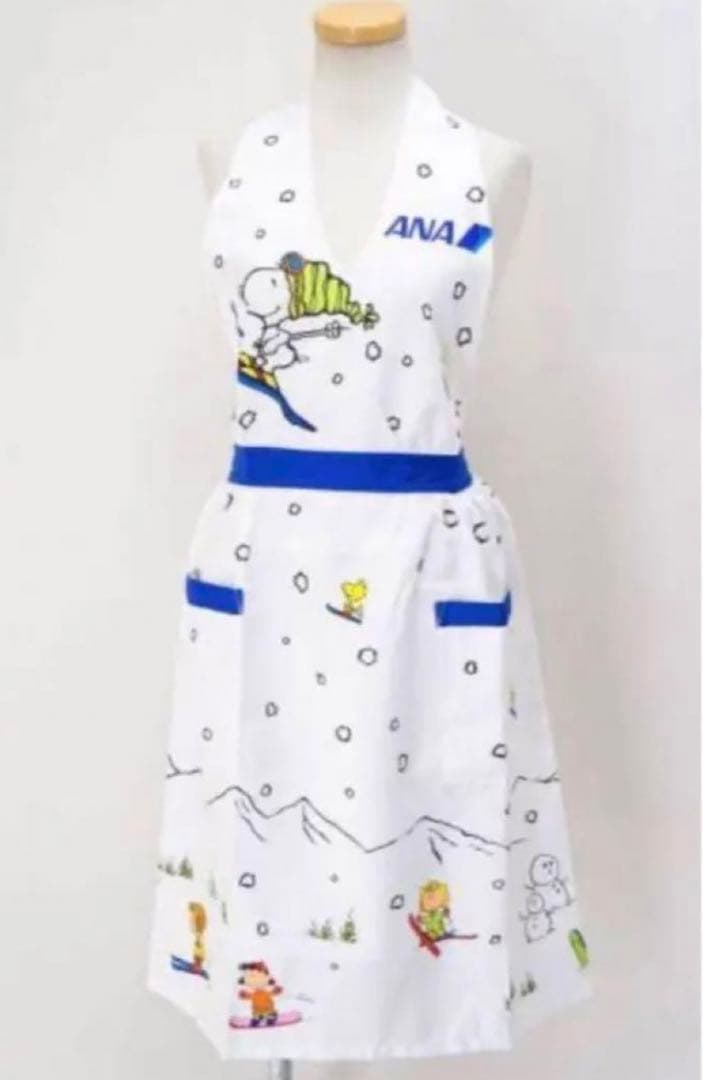 ANA スヌーピー　エプロン