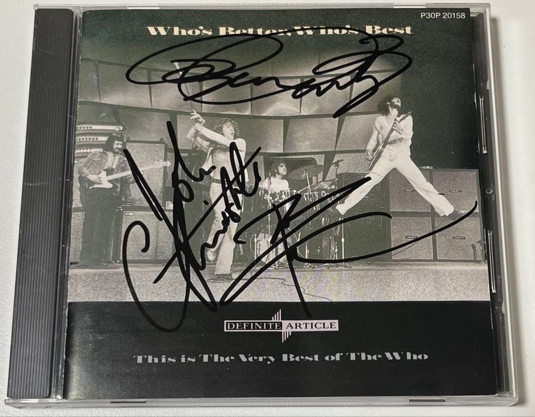 The Who サイン入りCD