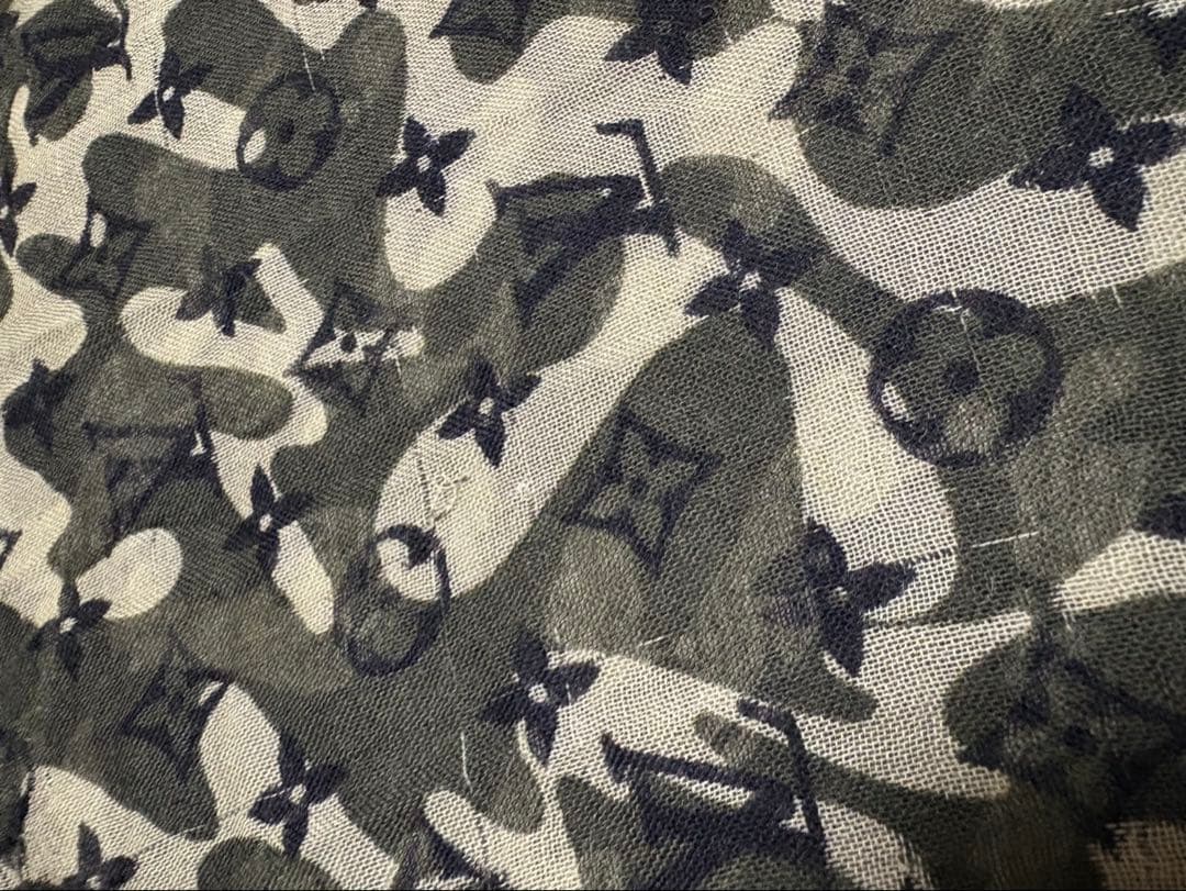 LOUIS VUITTON 村上隆カモフラージュストール