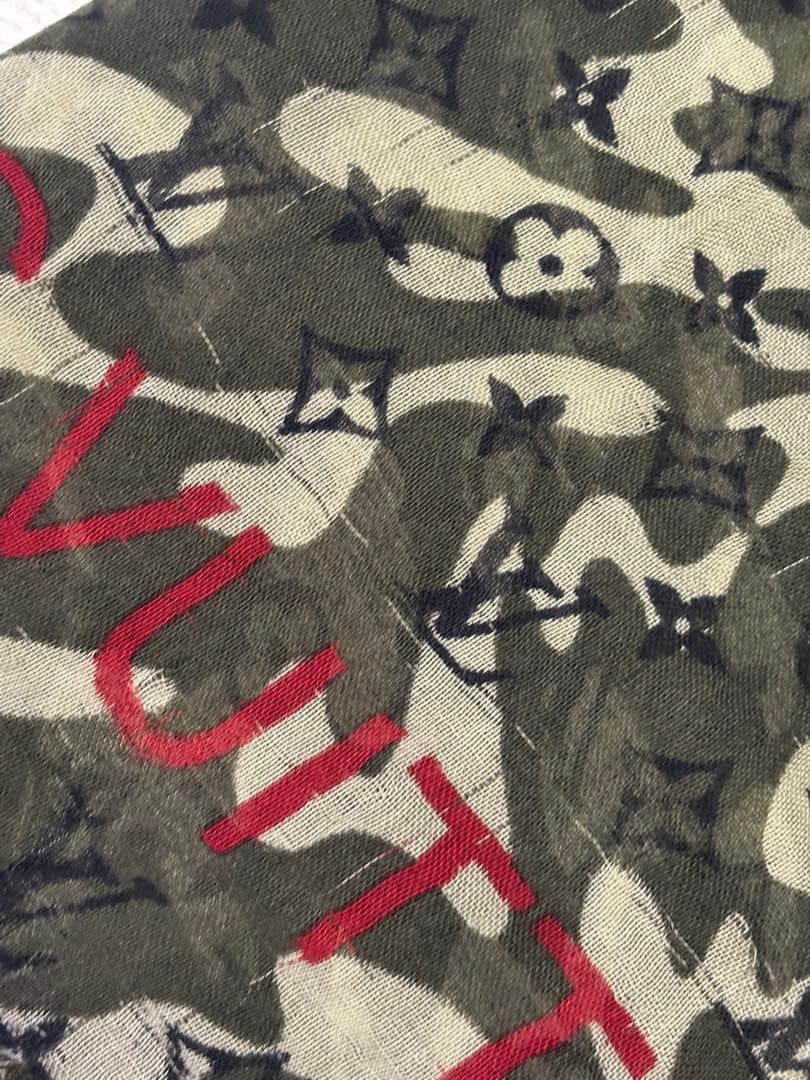 LOUIS VUITTON 村上隆カモフラージュストール