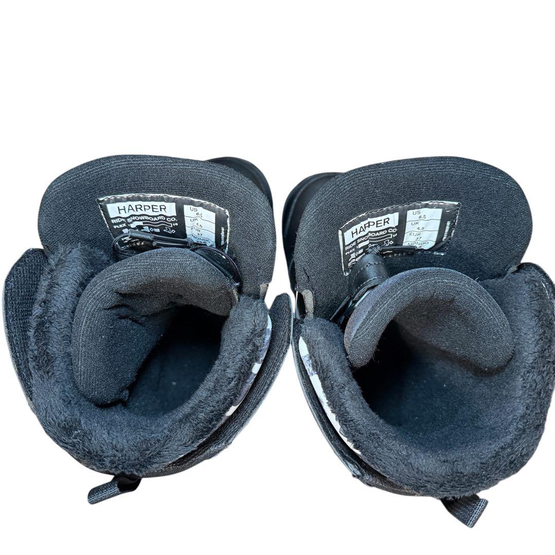 極美品　RIDE×HARPER BOA スノーボードブーツ 23.5cm
