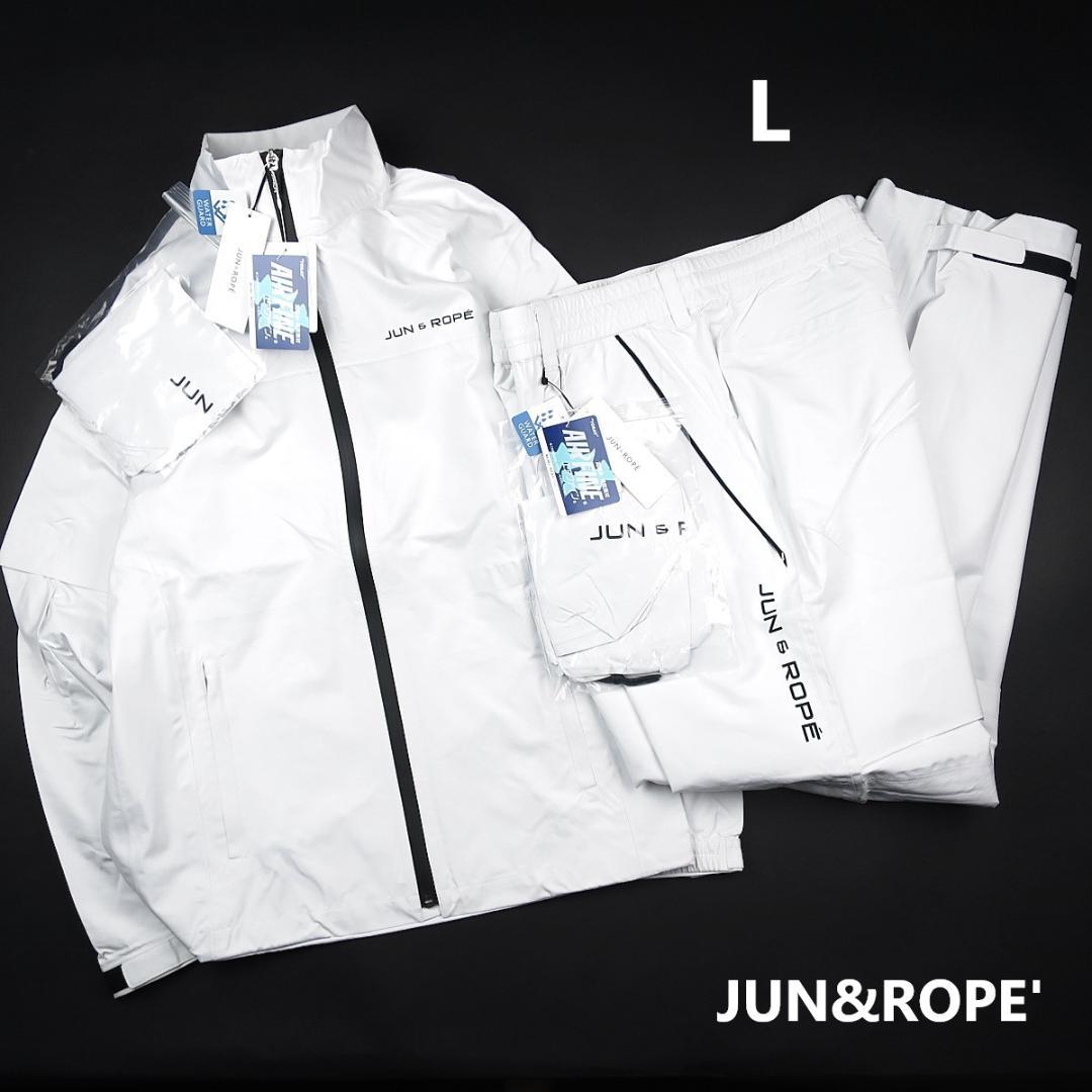 JUN&ROPE' 【防水】【透湿】【耐水】ゴルフ レインウェア L