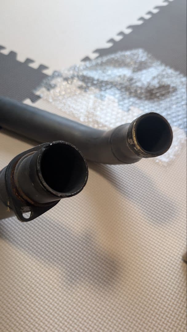 翔　スティード400　マフラー　黒