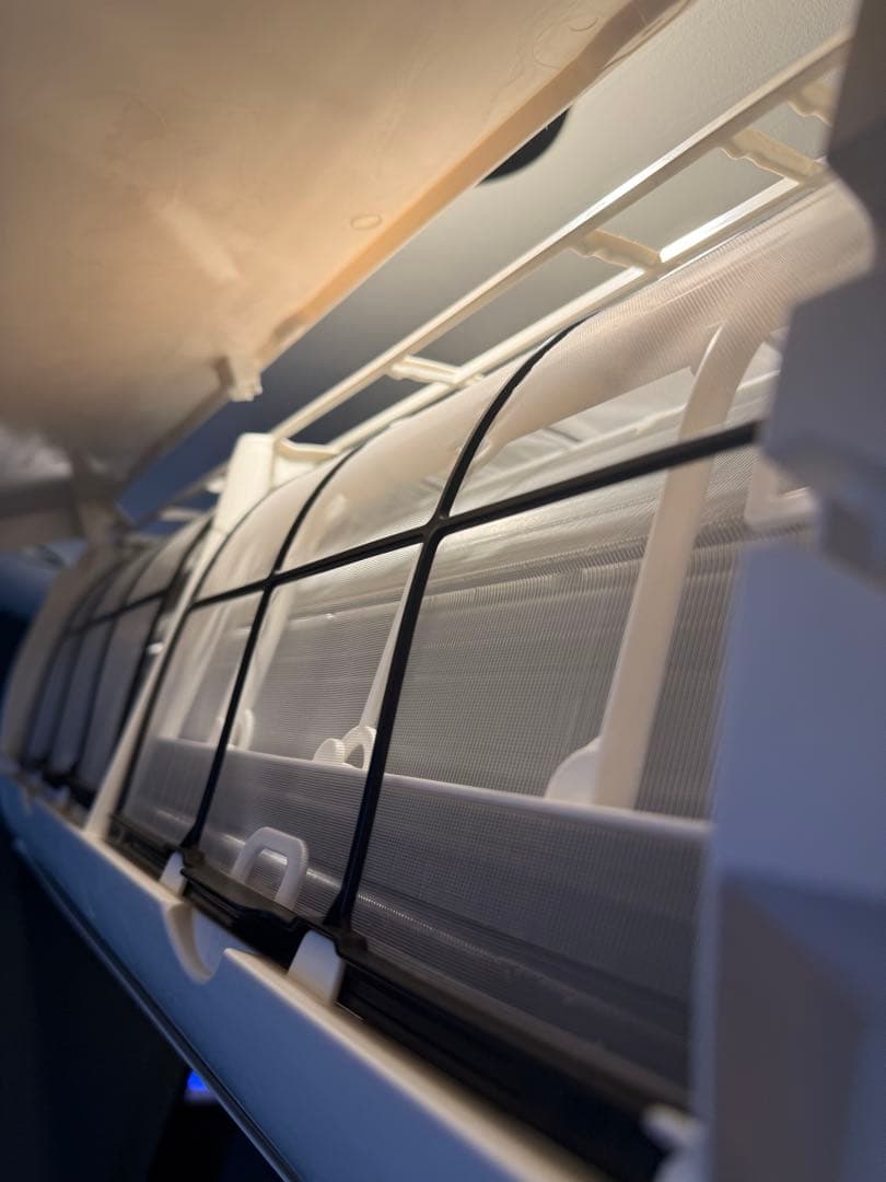 稼働微時間　DAIKIN2021年 6畳用ルームエアコンF22XTES-W