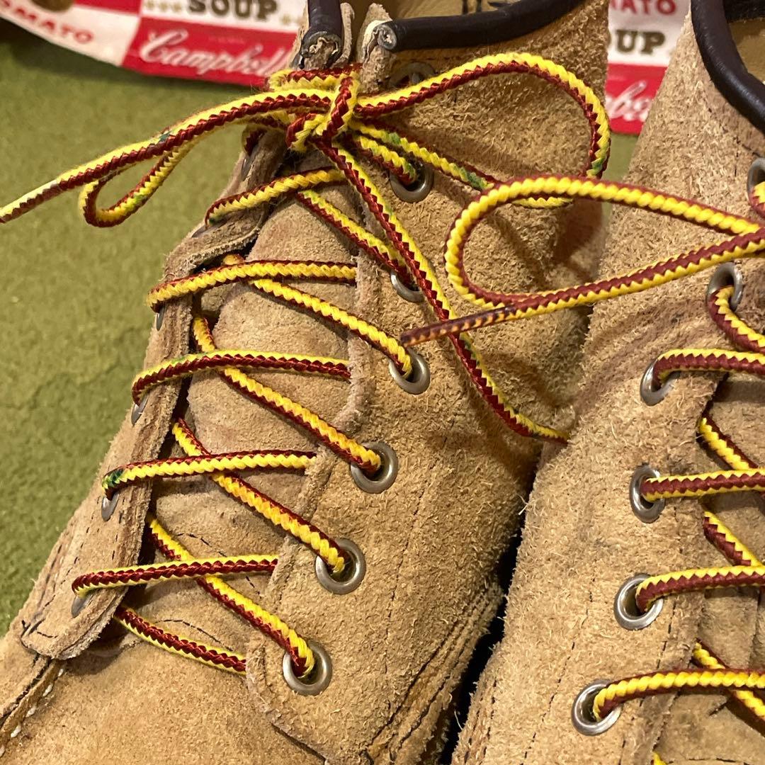 90s箱有★REDWING8173★スウェードアイリッシュセッター★犬タグ★9E