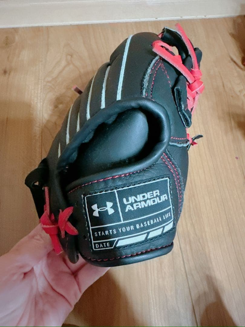 SSK 軟式野球グローブ×アンダーアーマー キッズ グローブ　親子 セット