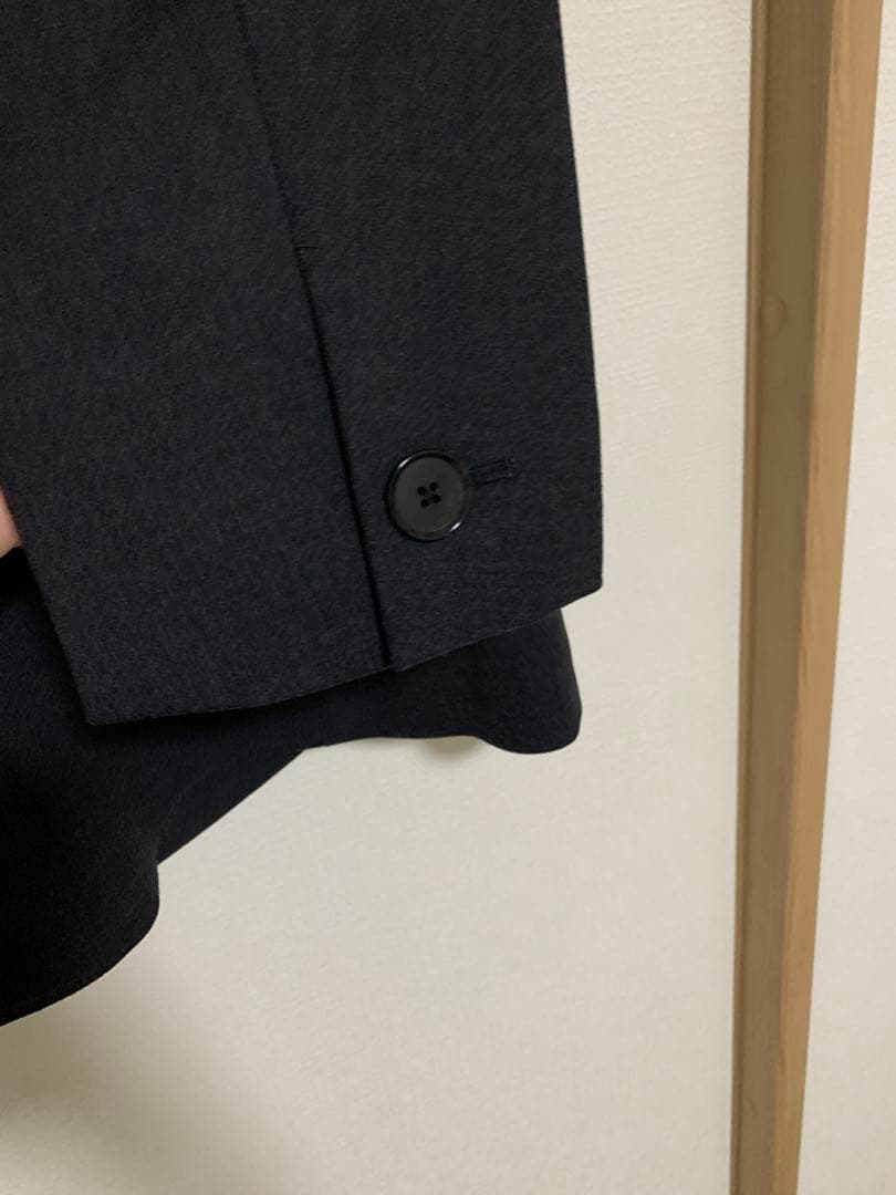 専用です！24AWデミルクスビームス ダークグレー ダブルブレスト ジャケット