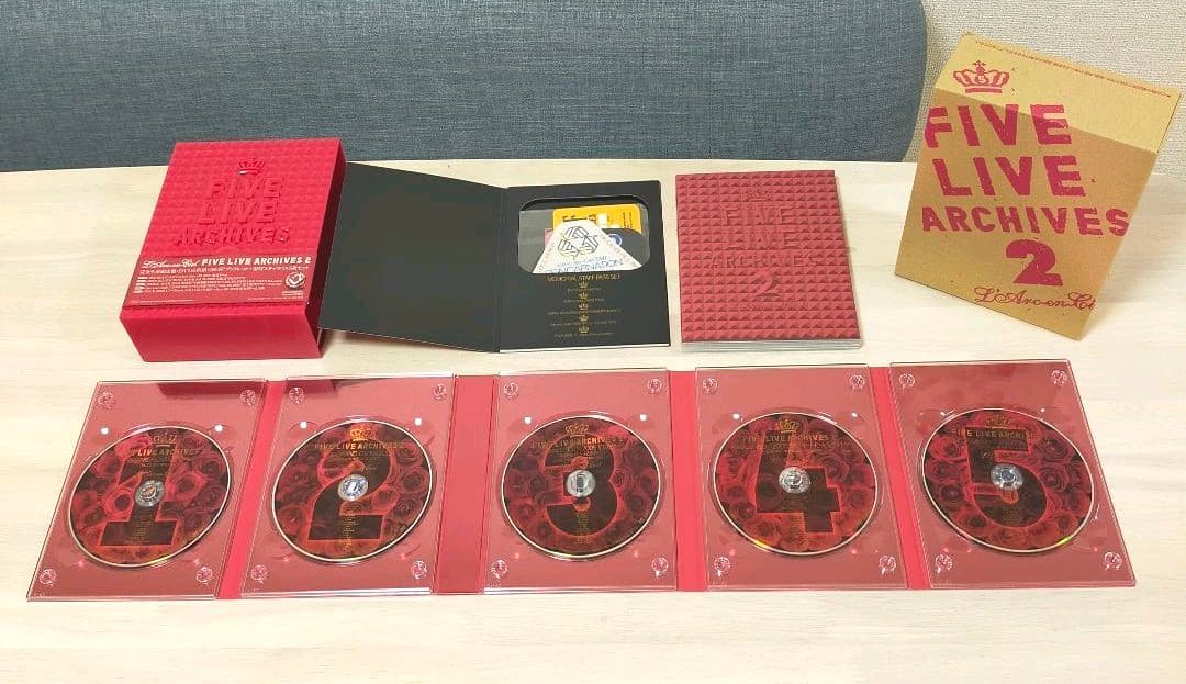 L'Arc～en～Ciel/限定盤DVD/2セット