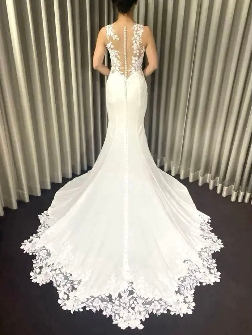 【美品・お値段交渉可】W Michealウェディングドレス/マーメイドライン