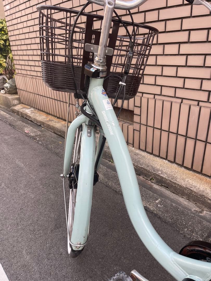 電動アシスト自転車 ミントグリーン 26インチ