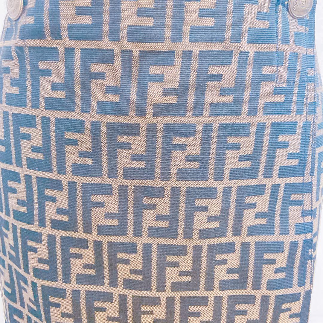 6FM108 FENDI フェンディ オーバーオール ズッカ柄 サロペット