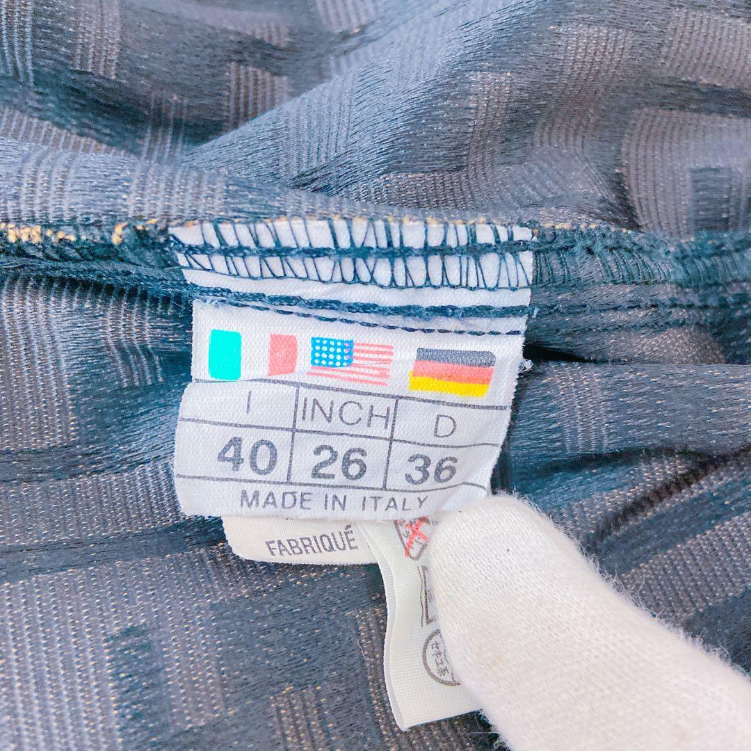 6FM108 FENDI フェンディ オーバーオール ズッカ柄 サロペット