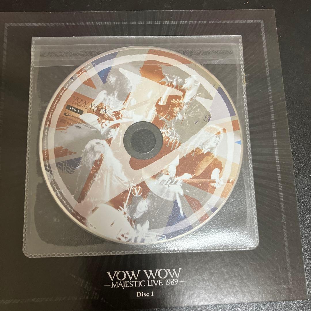 邦楽 VOW WOW MAJESTIC LIVE 1989 CD