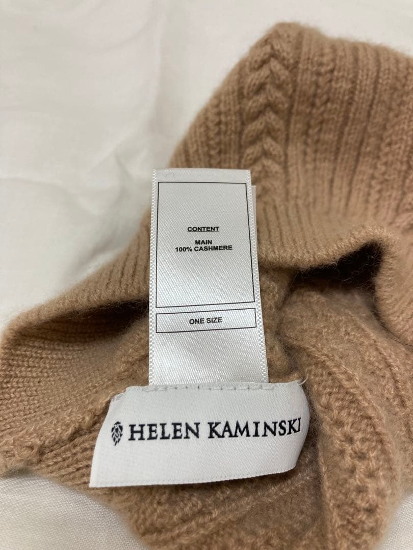 ヘレン・カミンスキー☆カシミヤ☆ニットキャップ☆極美品