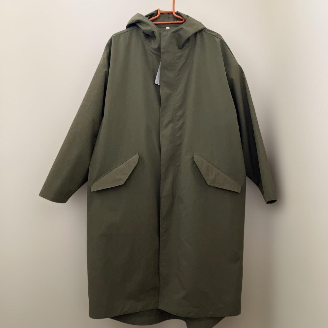 11/30商品ページ削除！MUJI LABO ムジラボ 撥水フードコート男女兼用