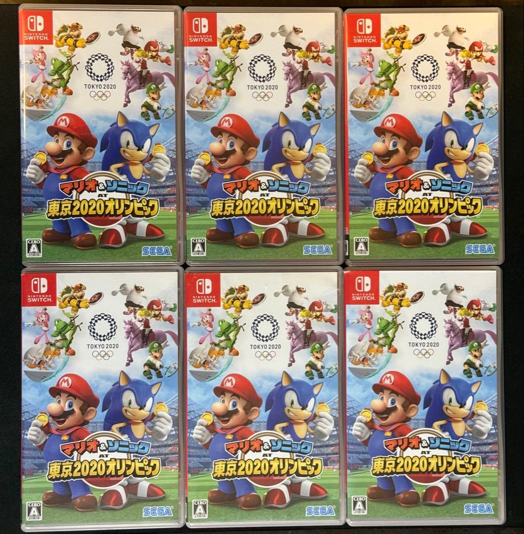 【スイッチ】マリオ&ソニック AT 東京2020オリンピック　6個セット