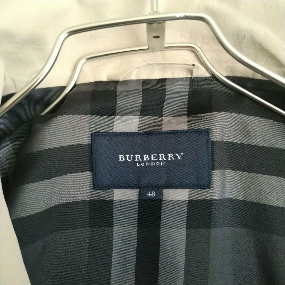 バーバリーロンドン ベージュ ショートジャケット 大きいサイズ 48