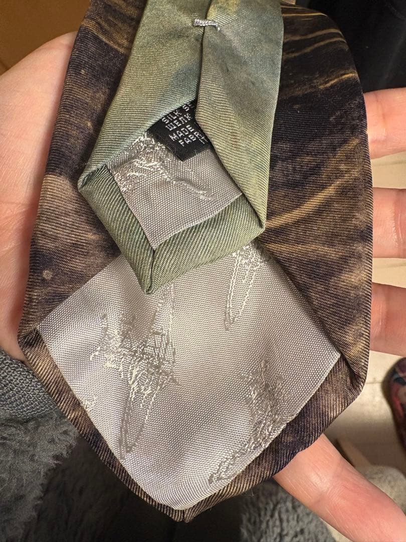 【レア】VivienneWestwoodアートネクタイ UNISEX シルク