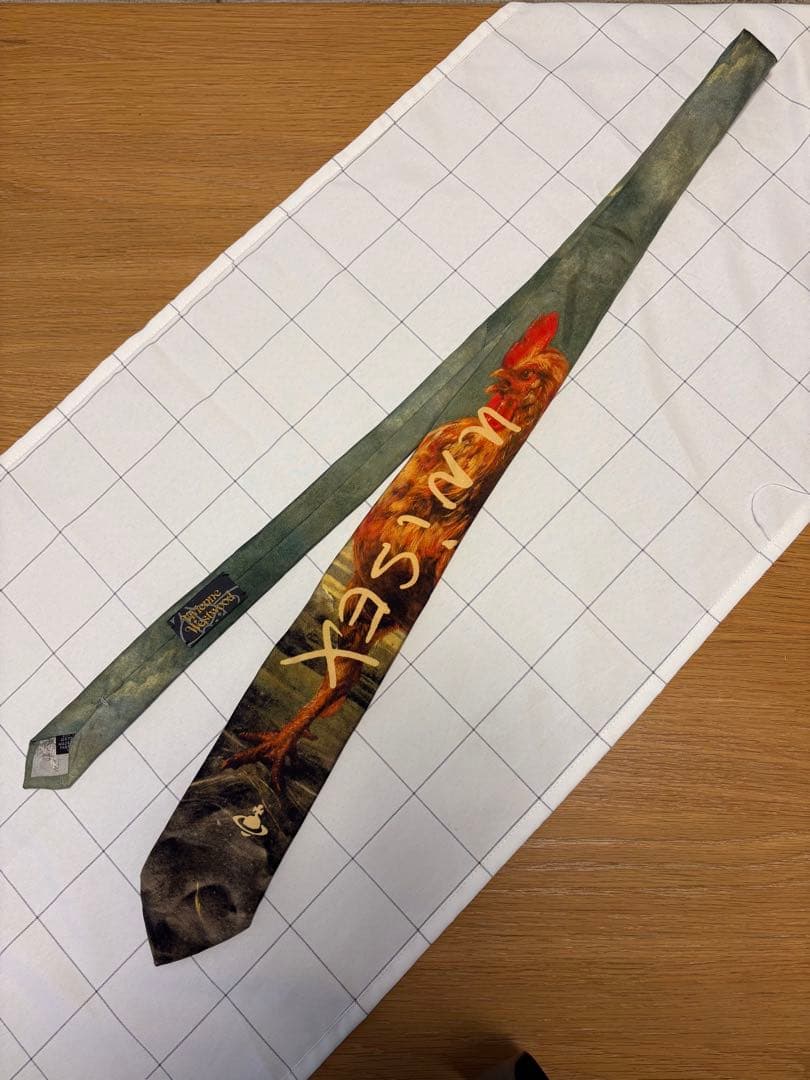 【レア】VivienneWestwoodアートネクタイ UNISEX シルク