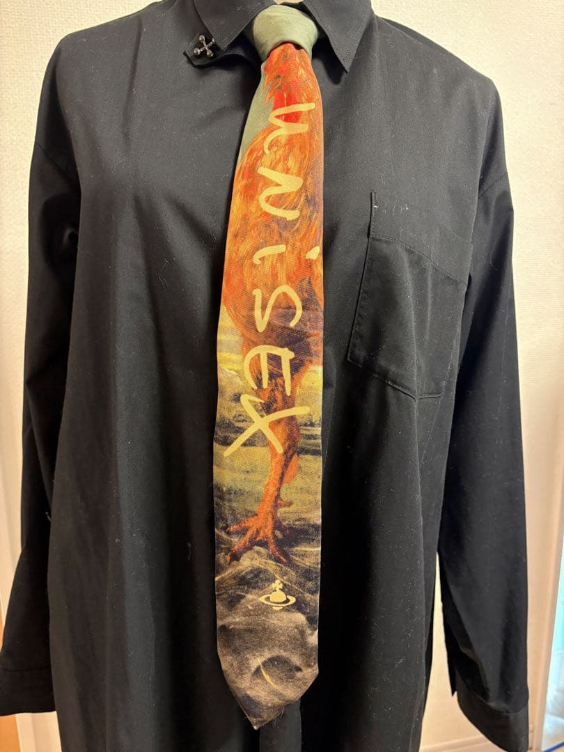 【レア】VivienneWestwoodアートネクタイ UNISEX シルク