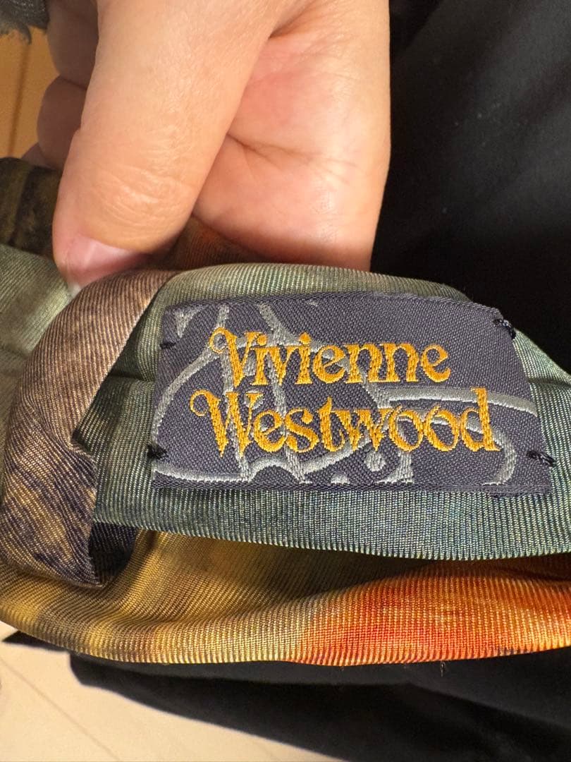【レア】VivienneWestwoodアートネクタイ UNISEX シルク