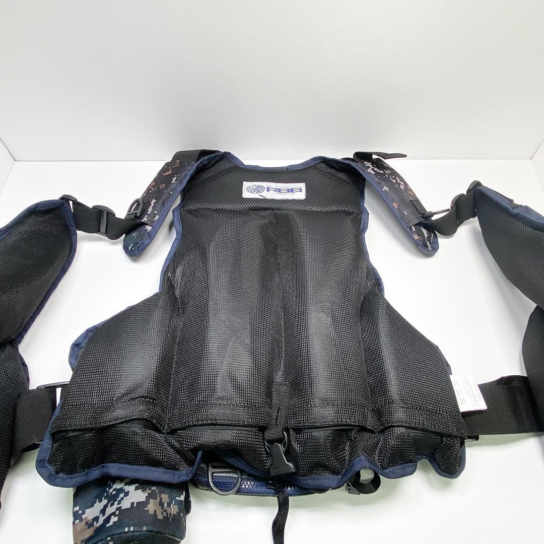 リバレイ RBB ゲームベストII 8897 フリー ネイビーカモ