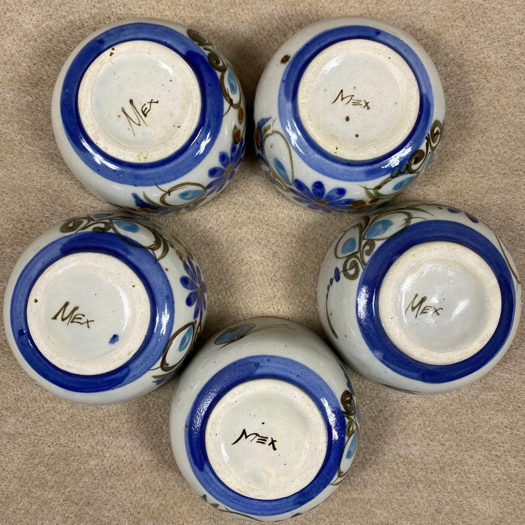 メキシコ　トナラ焼き　皿　湯呑み　飯碗　16点セット
