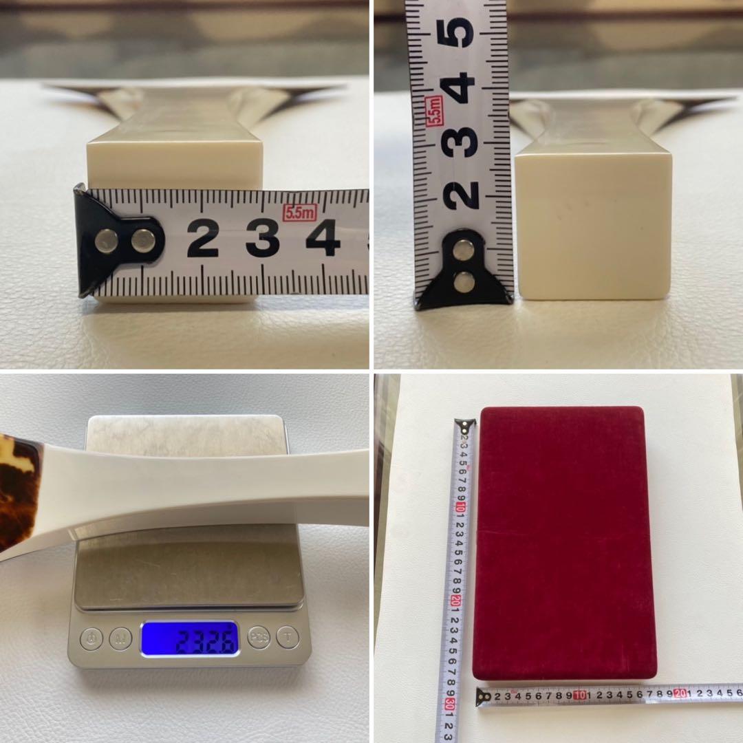三味線 撥 バチ 鼈甲 べっ甲 ケース付き 弦楽器 音楽 レトロ