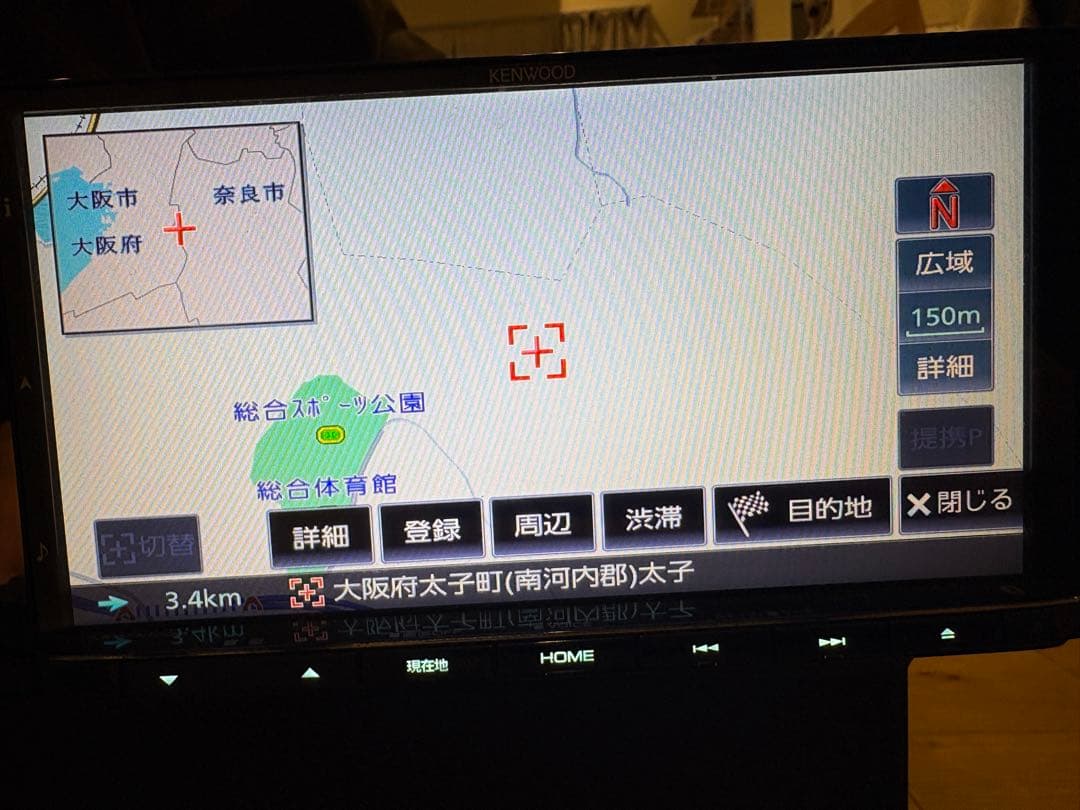 KENWOOD MDV-M705 2018年製フルセグ/CD/DVD/BT