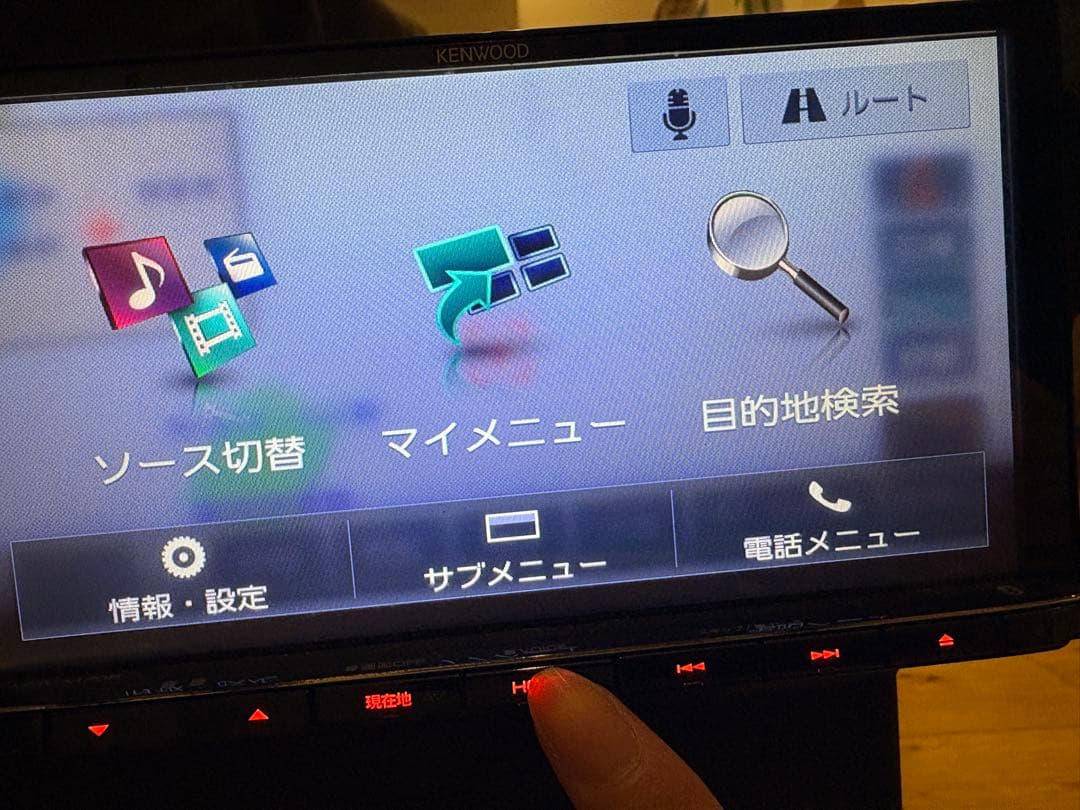 KENWOOD MDV-M705 2018年製フルセグ/CD/DVD/BT