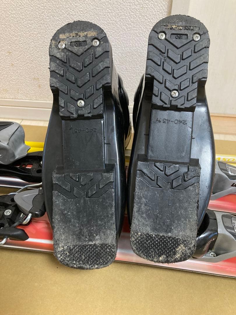 KAZAMAジュニア用スキー板130cm ブーツ24cmストック100cm