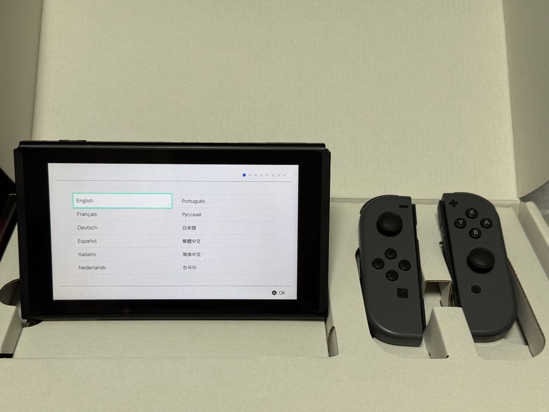 Nintendo Switch 本体 グレー , マリオカート 『当日発送』