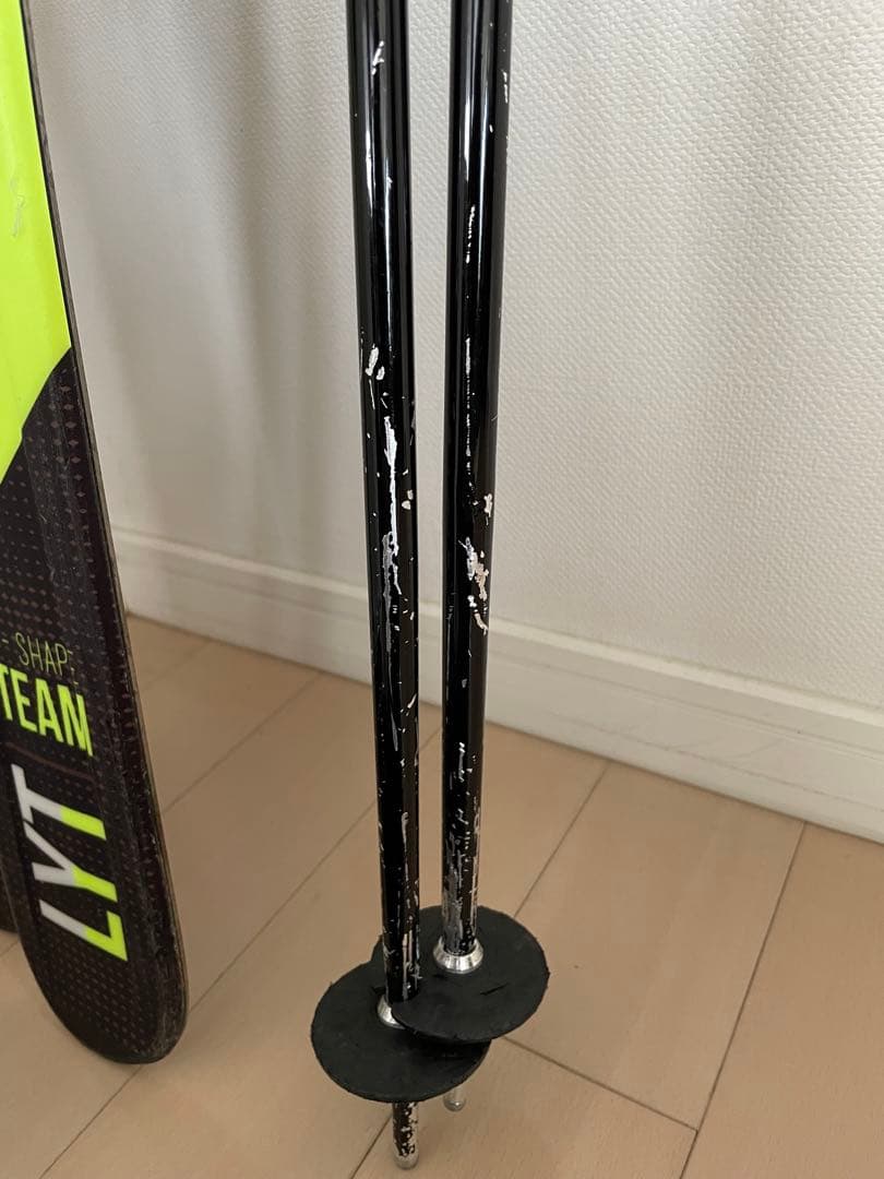 HEAD スキー板（137cm）、ポール、スキーケース