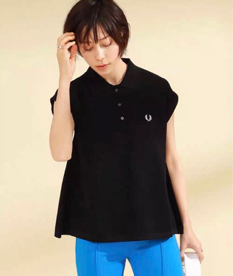FRED PERRY×Ray BEAMS 別注 ノースリーブ ポロシャツ