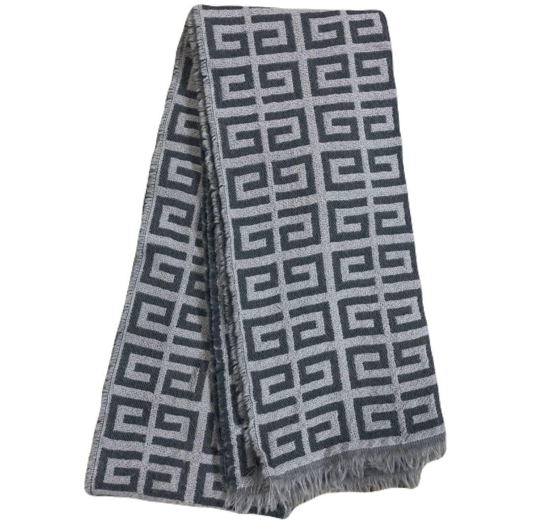 GIVENCHY yvnlazy着用 マフラー モノグラム 4G柄