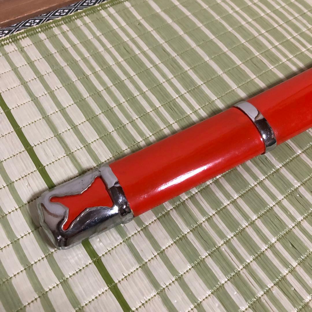 模造刀　模擬刀　武士　侍　伝統工芸　剣　ソード小太刀　鞘　鍔　大衆演劇　赤　朱色