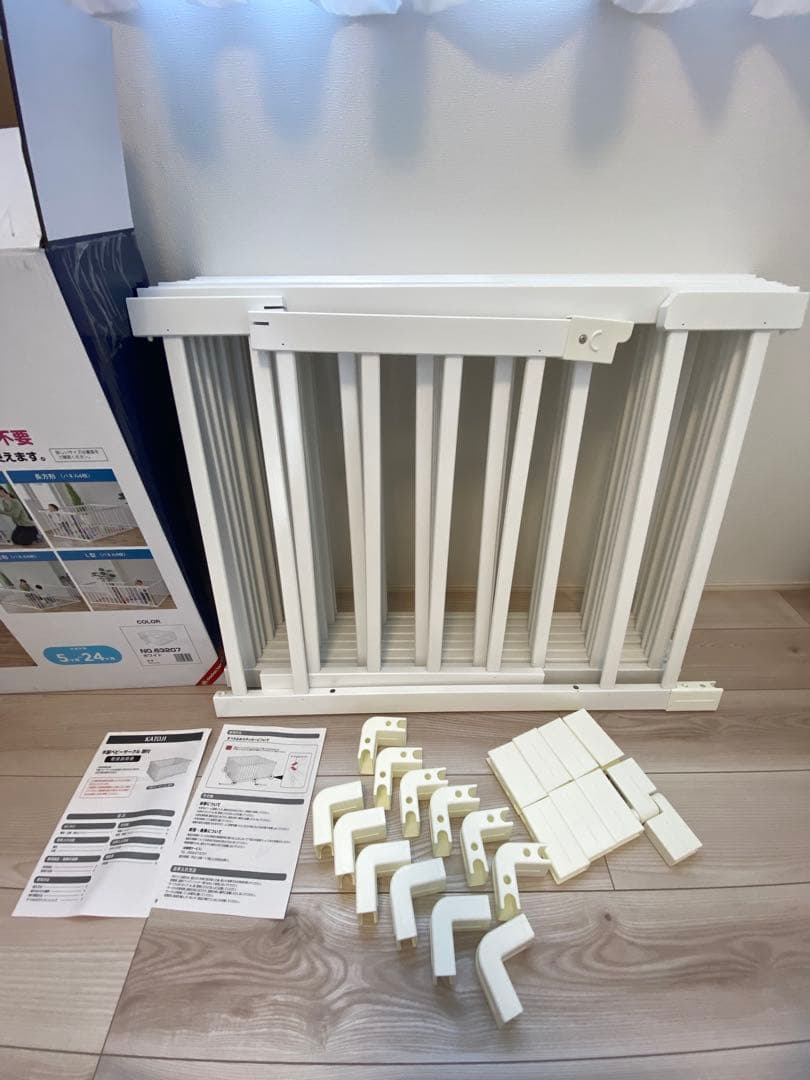 KATOJI 木製ベビーサークル