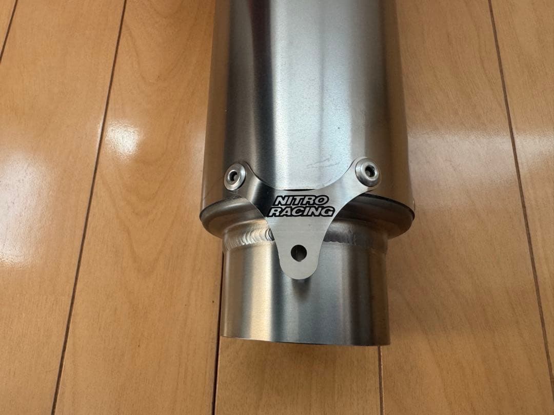 ナイトロレーシングストレートチタンサイ レンサーV-II