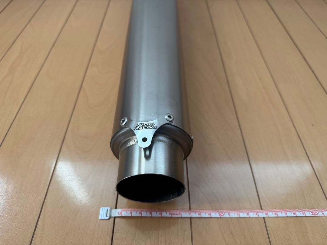 ナイトロレーシングストレートチタンサイ レンサーV-II