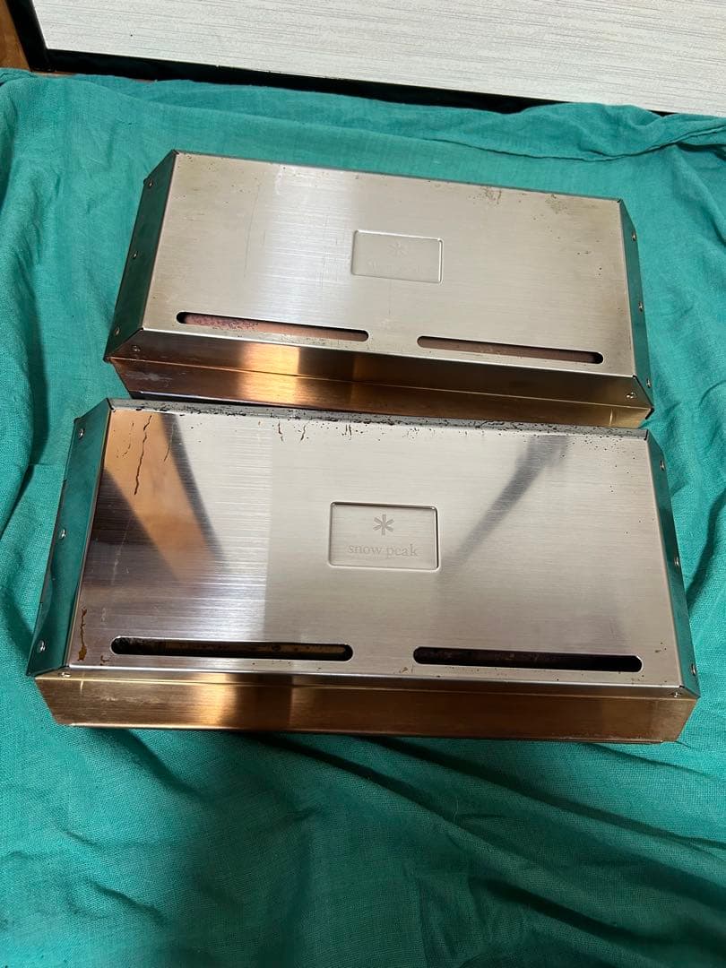 【お値下げ中】スノーピーク 焚き火台Lセット（フローガ＆ロストル付）