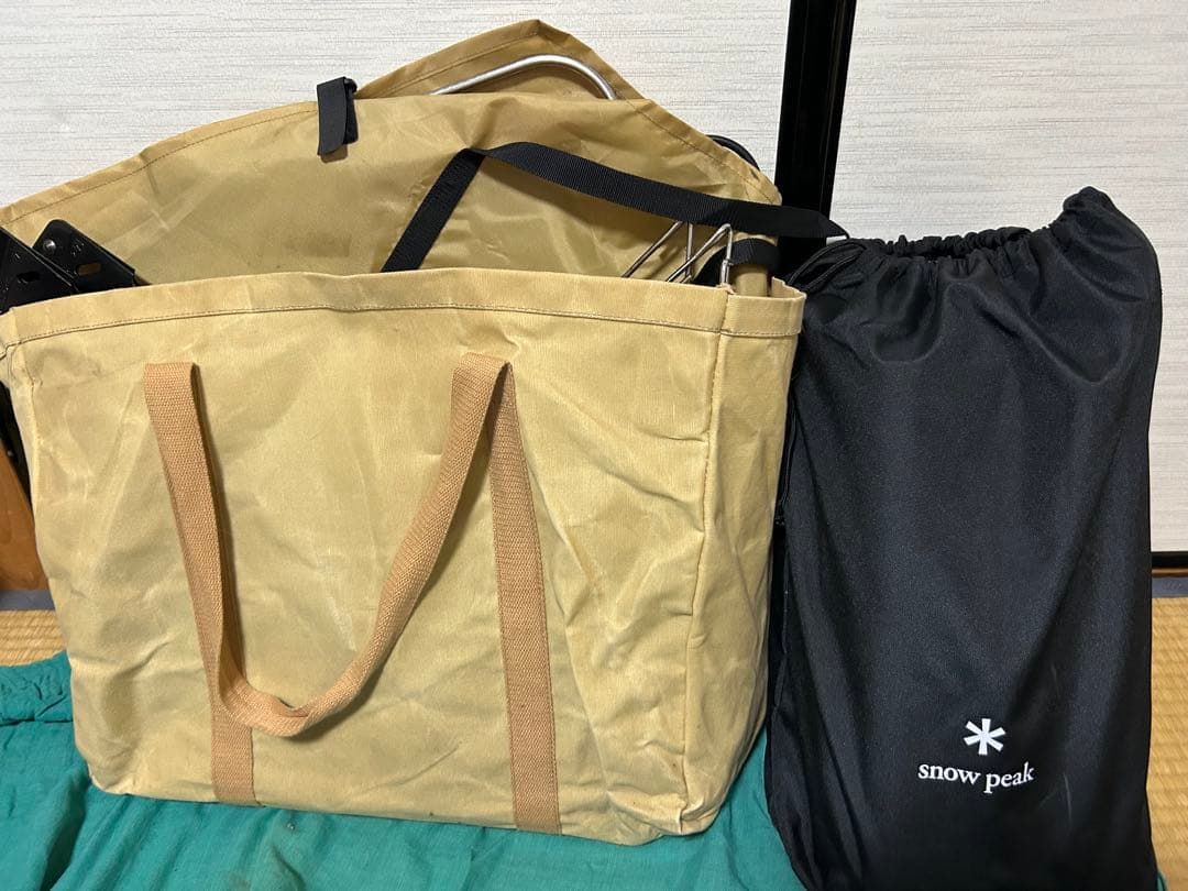 【お値下げ中】スノーピーク 焚き火台Lセット（フローガ＆ロストル付）