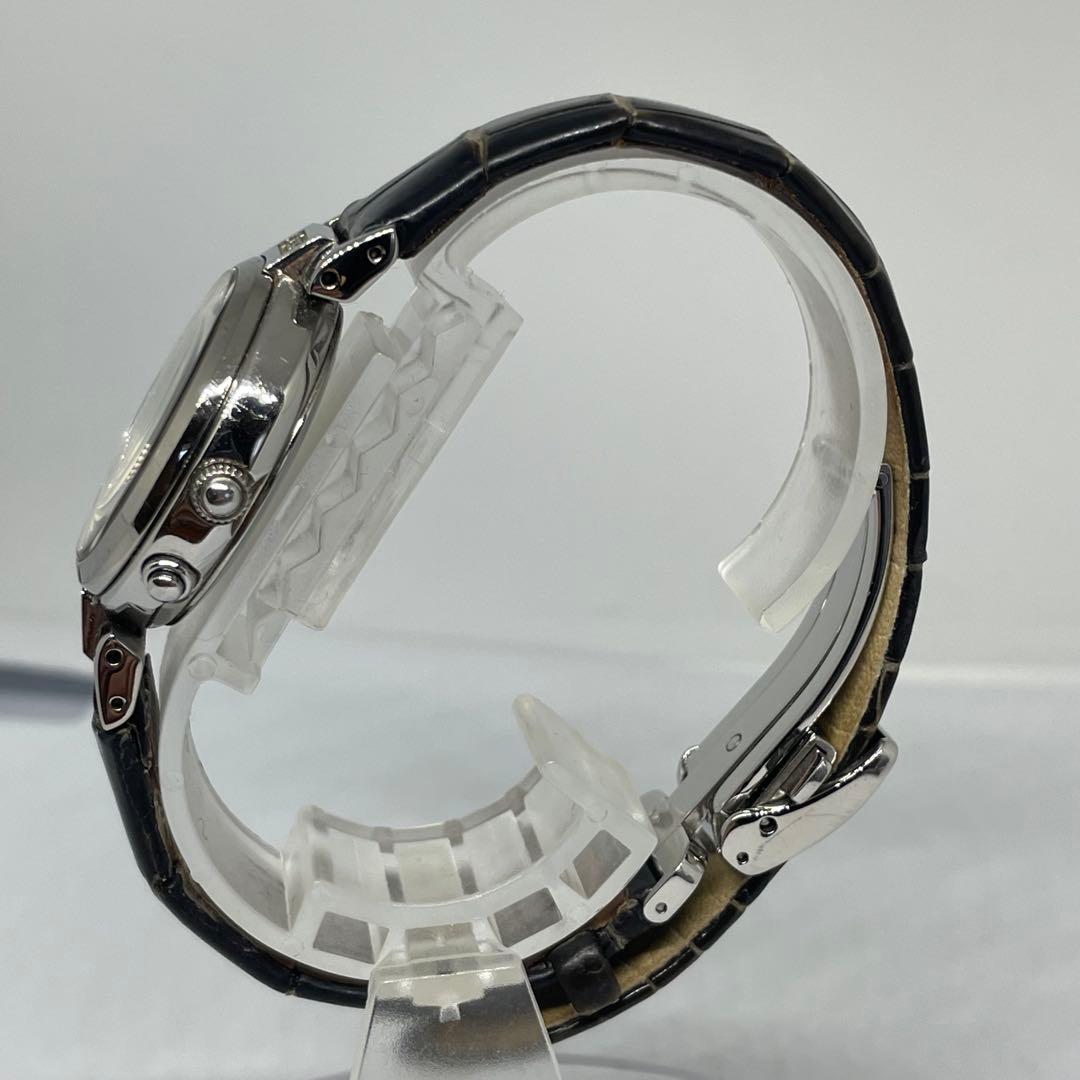 SEIKO エクセリーヌ シェル文字盤　ソーラー電波 ワールドタイム 替ベルト